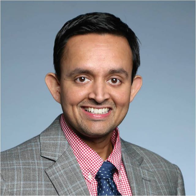 Dr. Ritesh Shah helped Anthony get back to ice skating after hip replacement surgery.