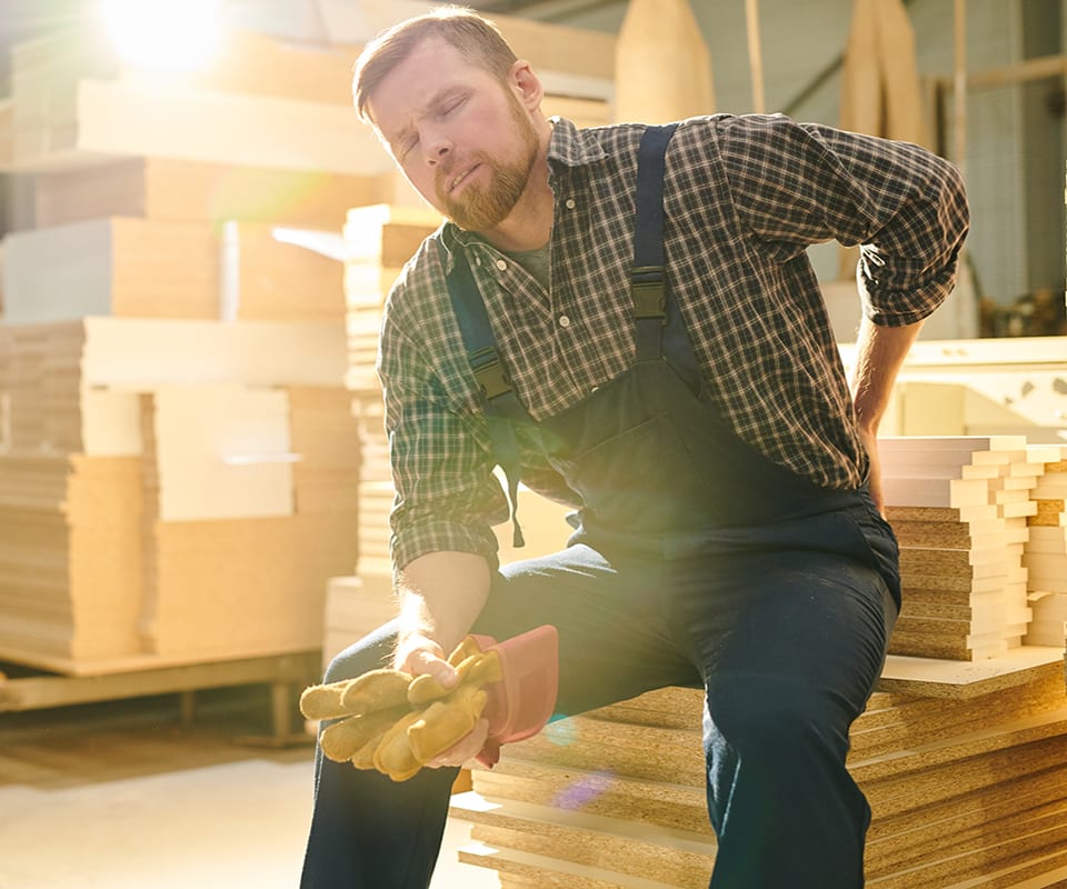 Injured Worker with Back Pain